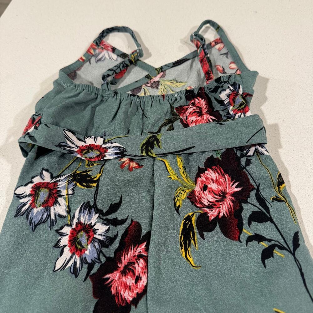 Bailey's Blossoms Baby Girl 9-12M Floral Romper - Picture 2 of 5